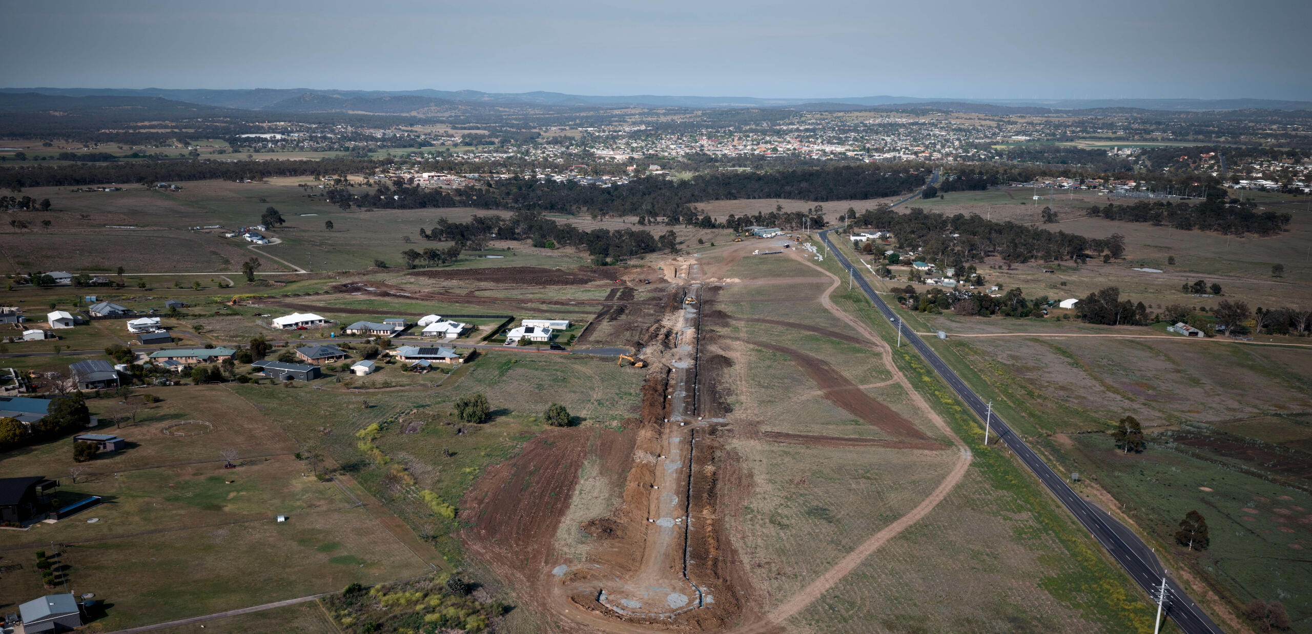 Sunset Park. Looking North. Elevation. 120m